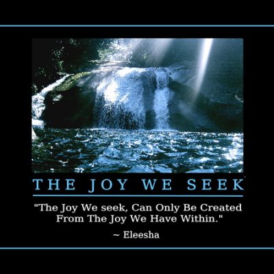 The Joy We seek