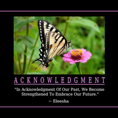 Acknowledgement